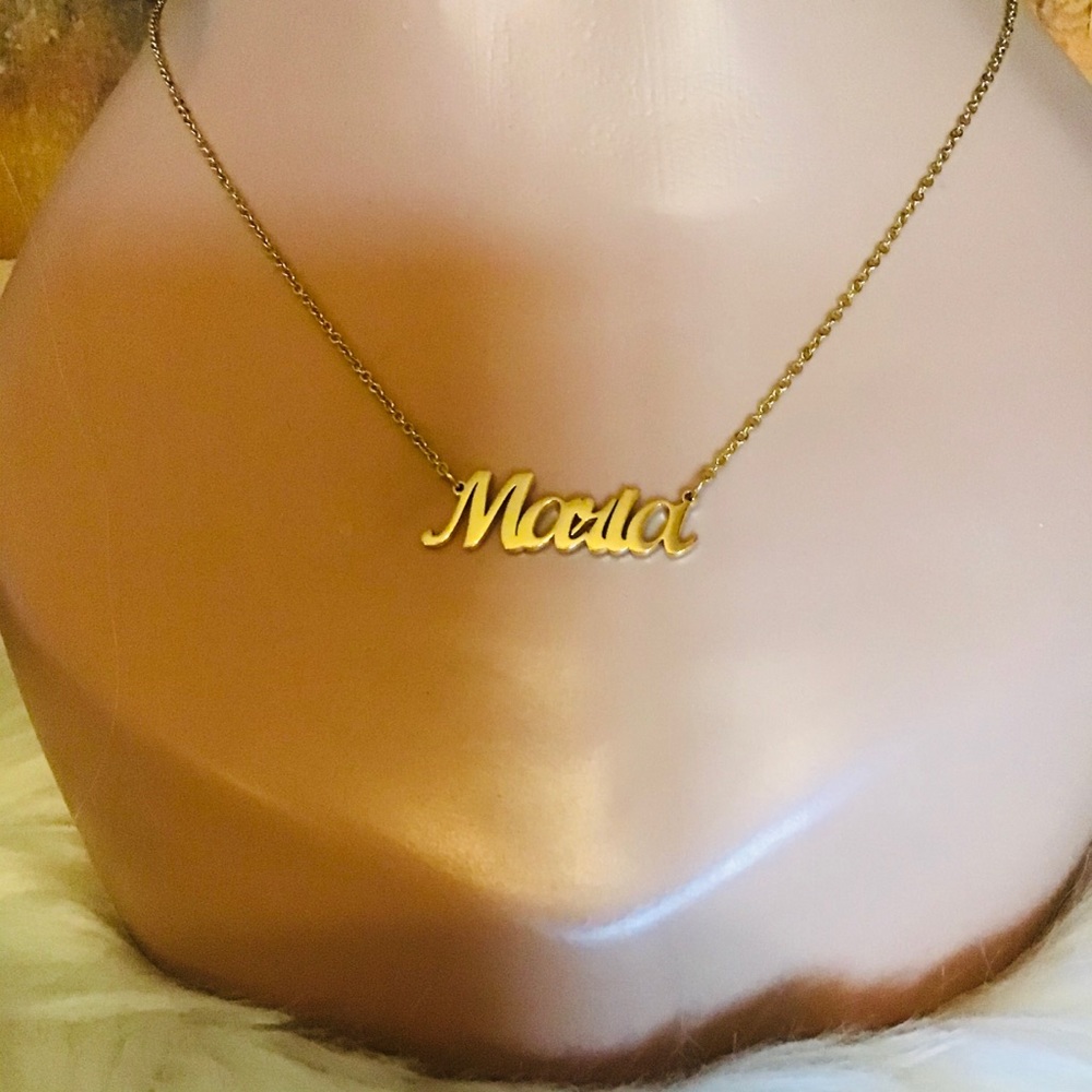 ❤️❤️ Gifts For Women Jewelry Pendant Nameplated Maria necklace